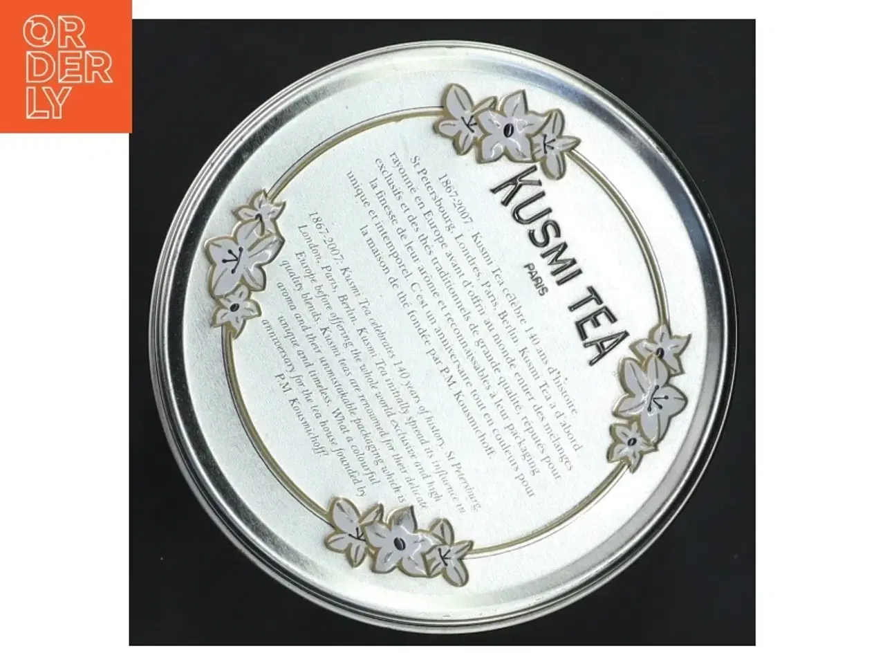 Billede 3 - Kusmi te dåse (str. 11,5x11 cm)