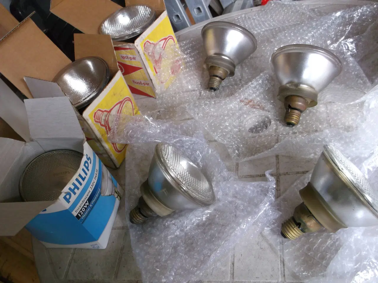Billede 4 - Pære 7 stk. 1 stk. 120 watt - 6 stk. 150 watt 230 