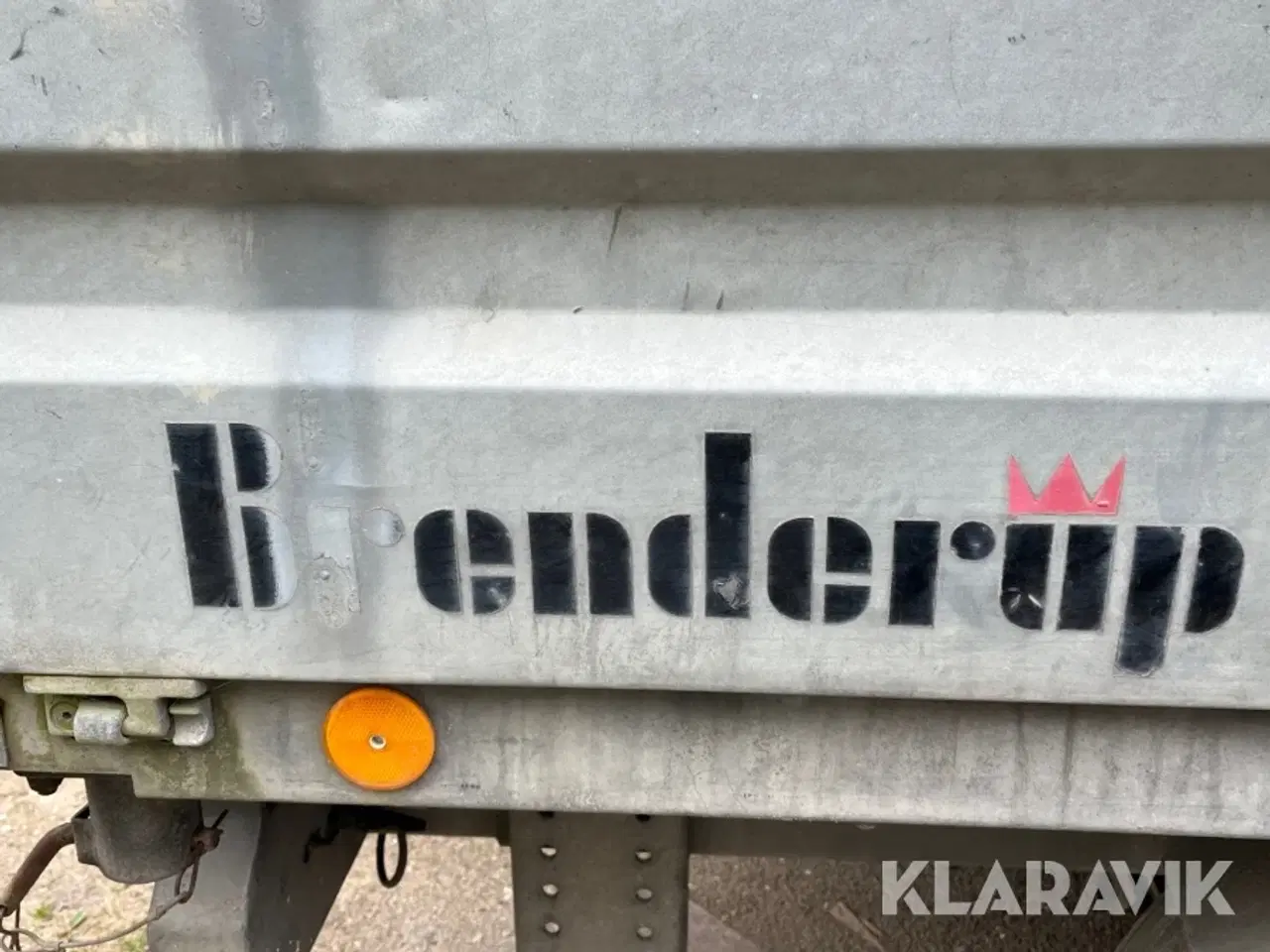 Billede 5 - Maskintralier med tip Brenderup
