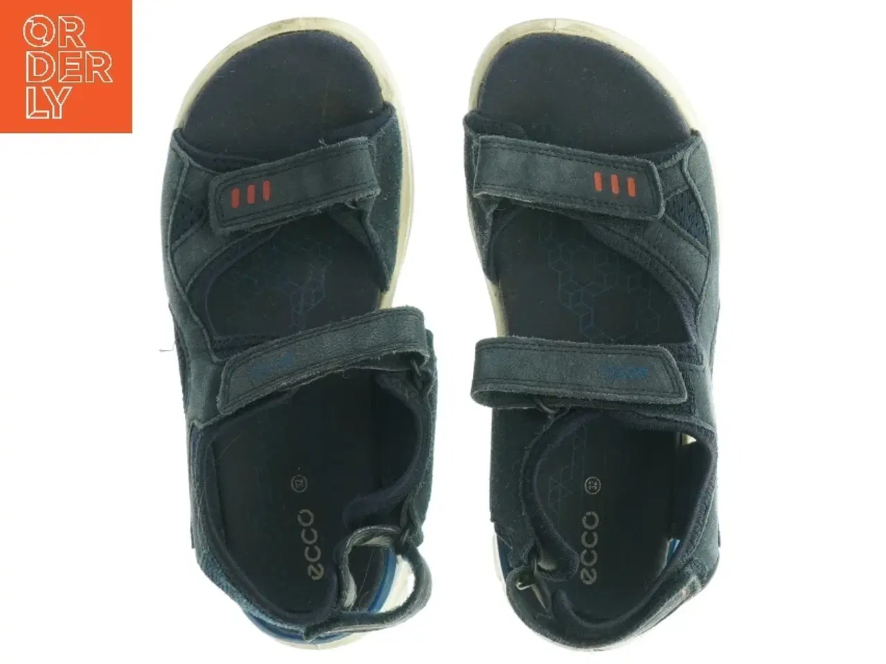 Billede 1 - Blå ECCO børnesandaler