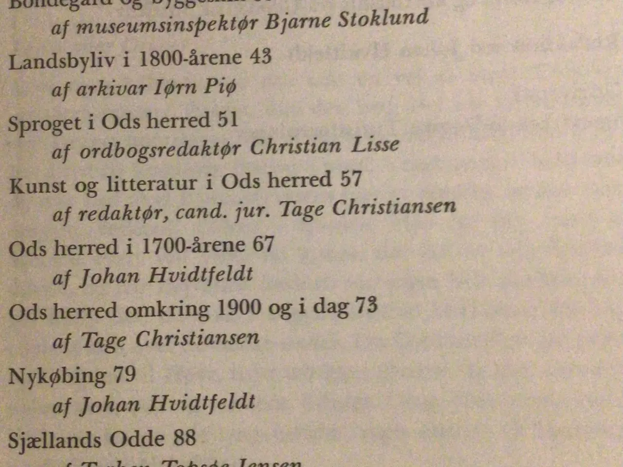 Billede 2 - Ods Herred _ turistårbogen 1968