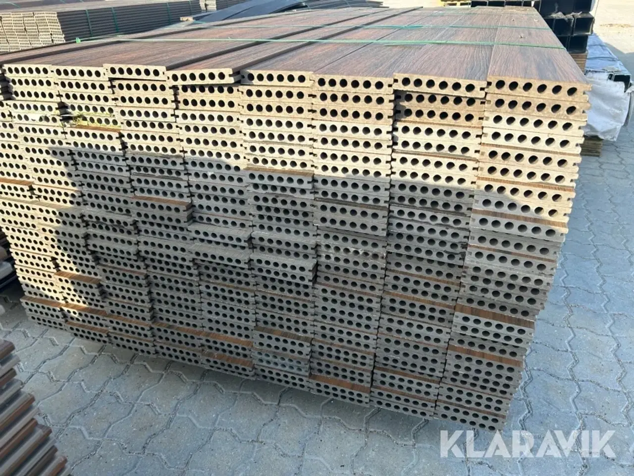 Billede 2 - Kompositbrædder Kirkedal Brun/lys brun 100 styk