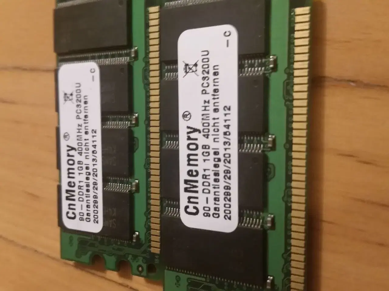 Billede 3 - DDR1 PC3200U 2x1GB