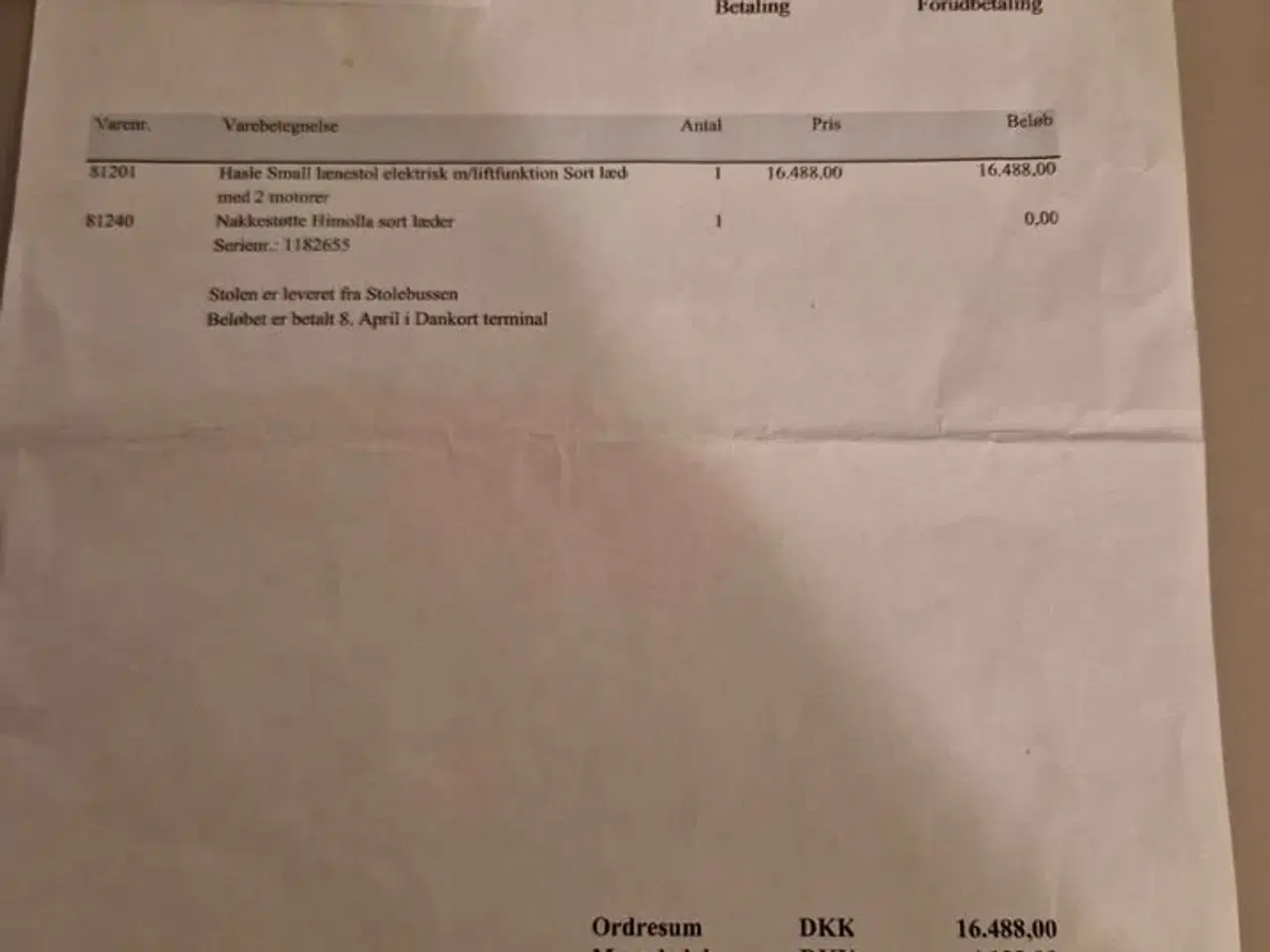 Billede 3 - Lænestol med liftfunktion