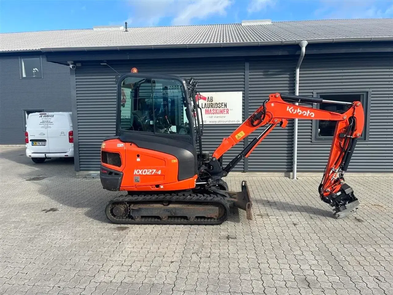 Billede 1 - Kubota kx027-4 Rotortilt + Centralsmørring