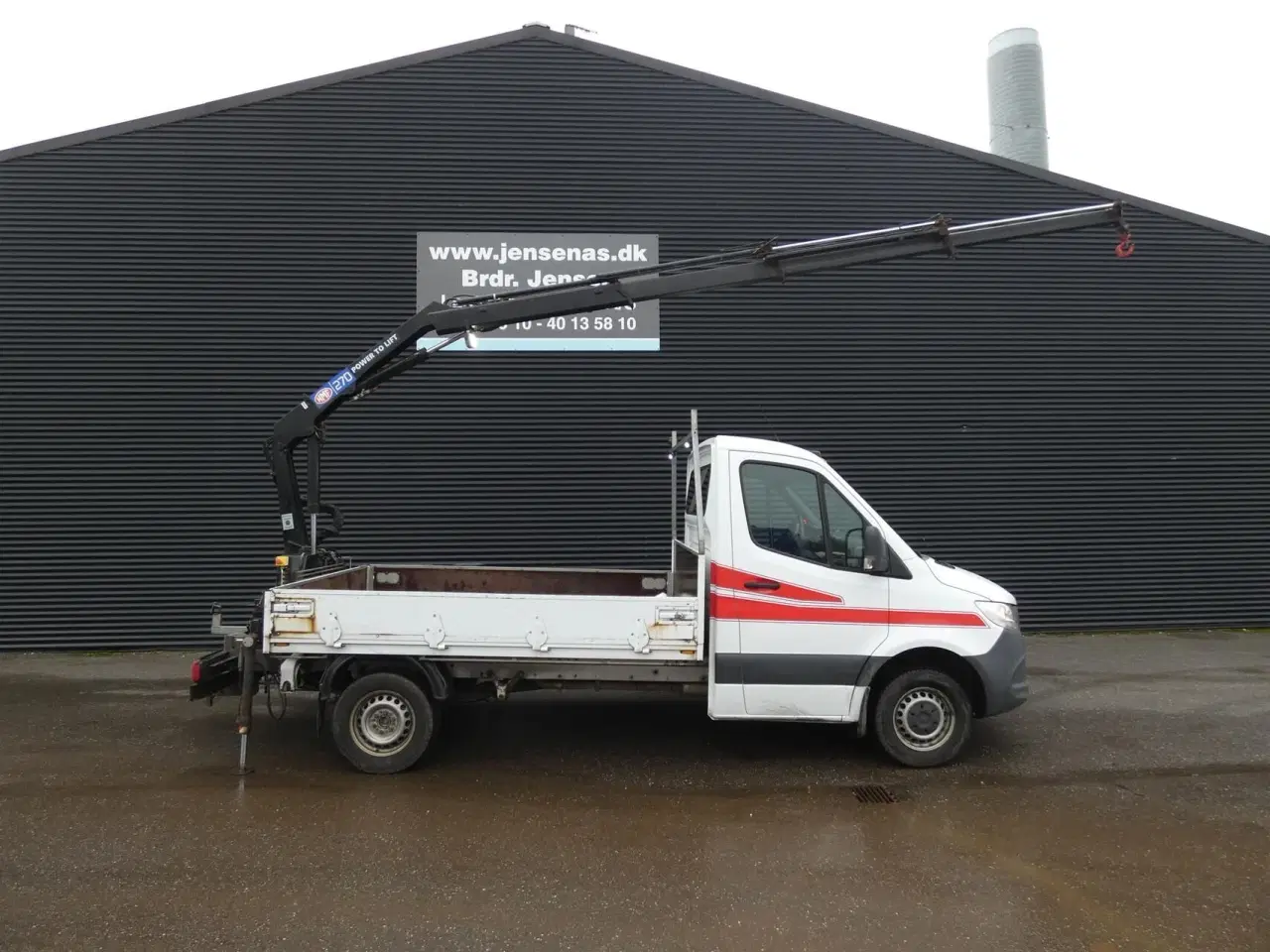 Billede 1 - Mercedes-Benz Sprinter 316 KRANBIL 2,1 CDI A2 RWD 163HK Ladv./Chas. Man.