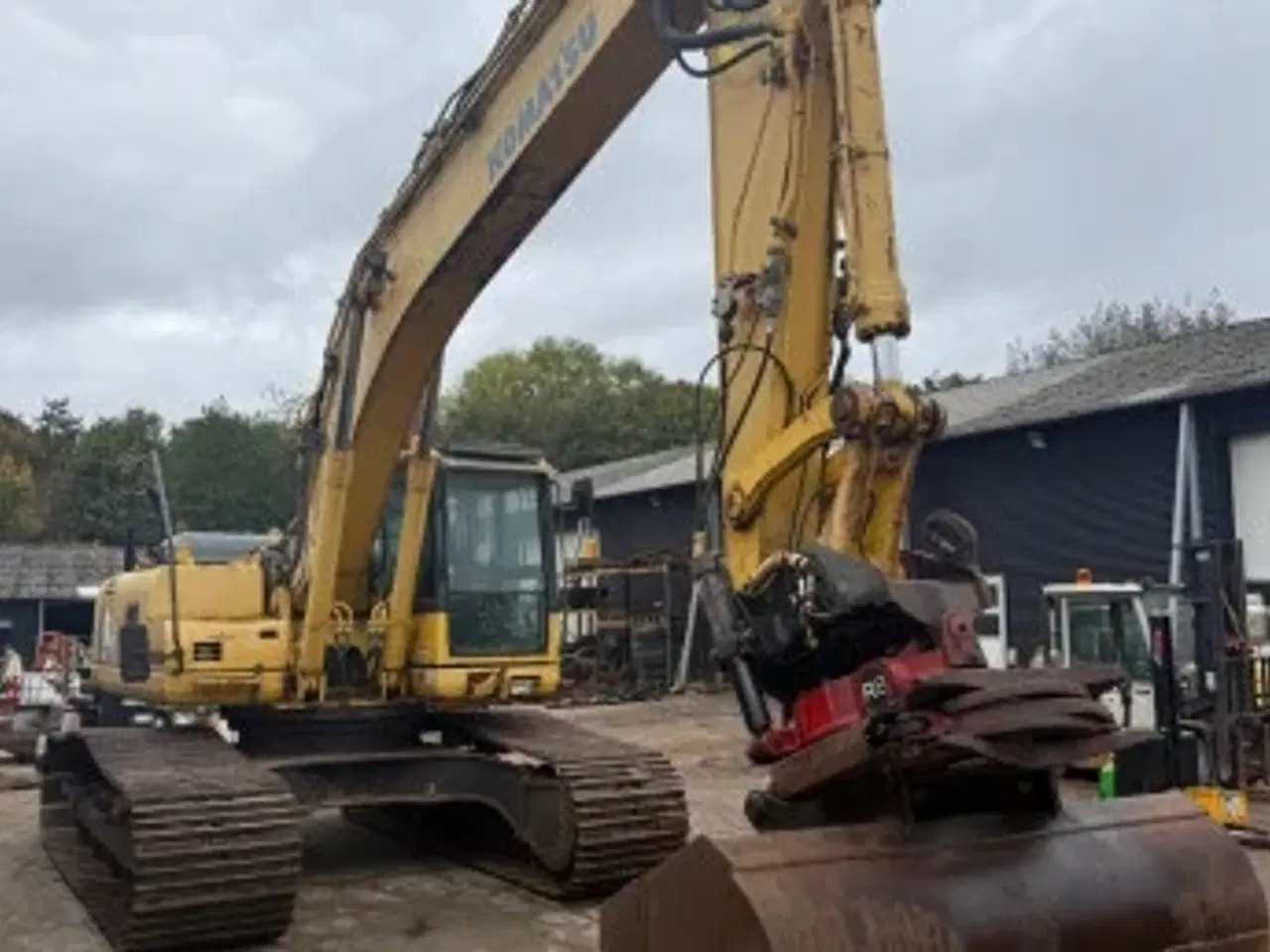 Billede 4 - Gravemaskine med gps og rotortilt