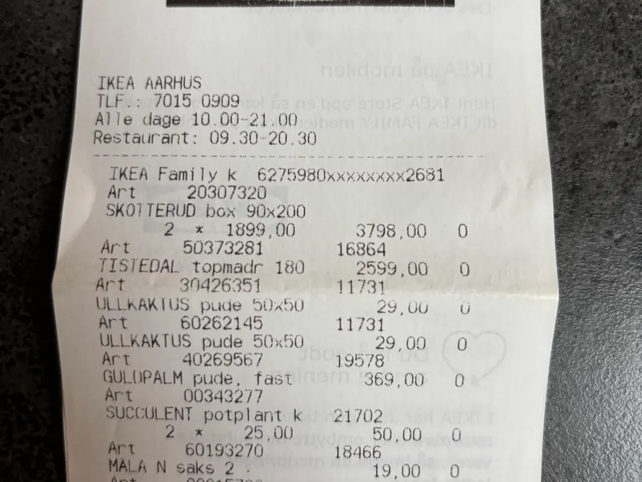 Billede 3 - Topmadras Tistedal fra Ikea