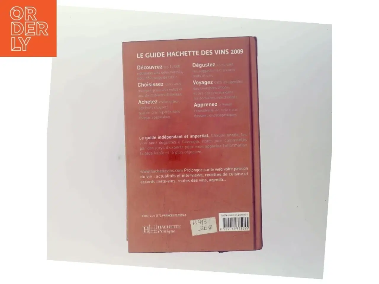 Billede 3 - Le guide Hachette des vins 2009 af Hachette (Firme). (Bog)