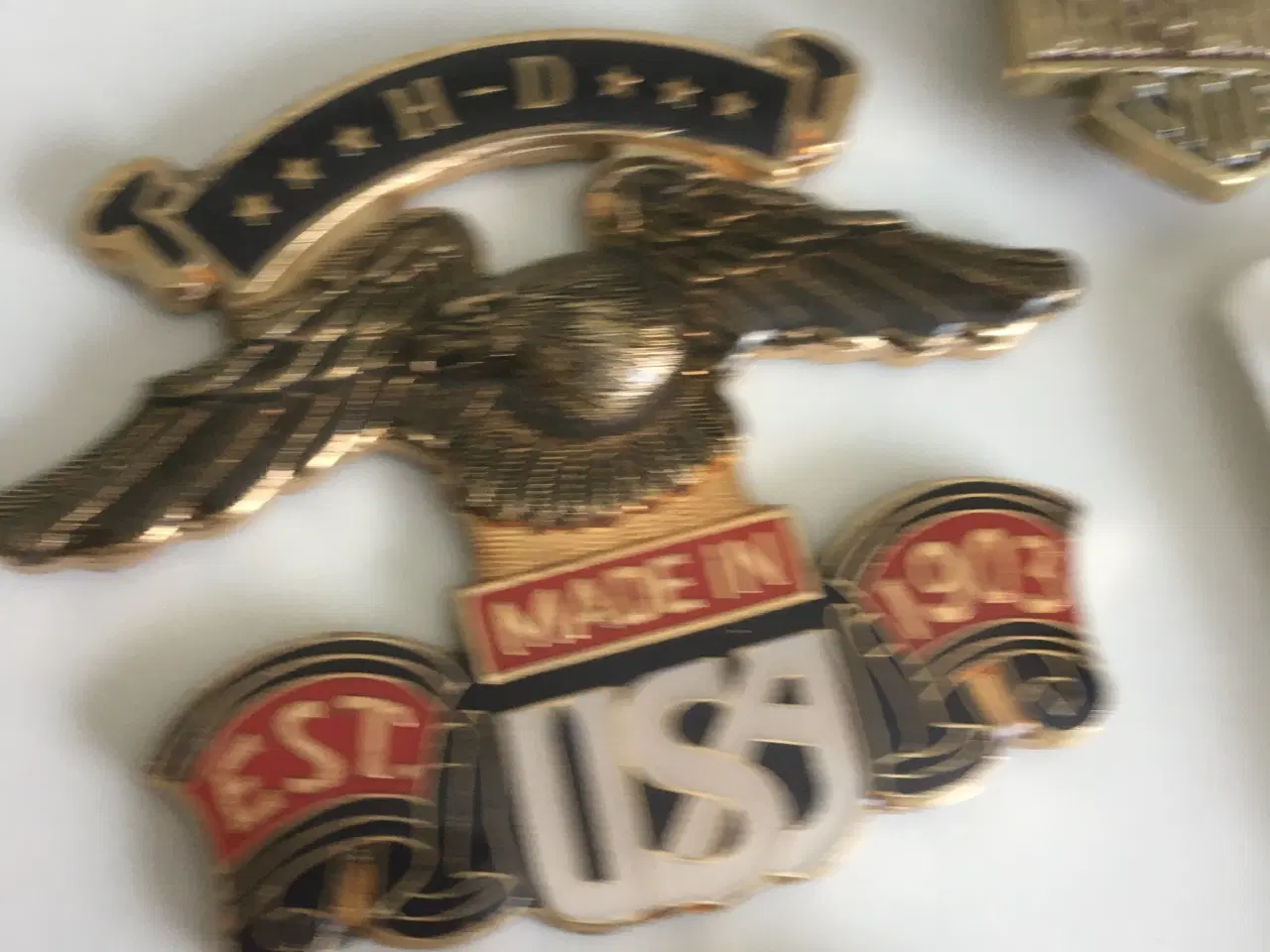Billede 4 - harley davidson bæltespænde emblem emblemer