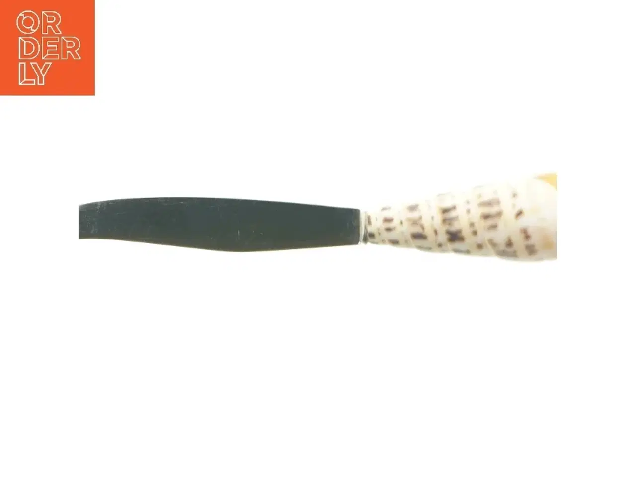 Billede 3 - Kniv med skallignende håndtag (str. 24 cm)