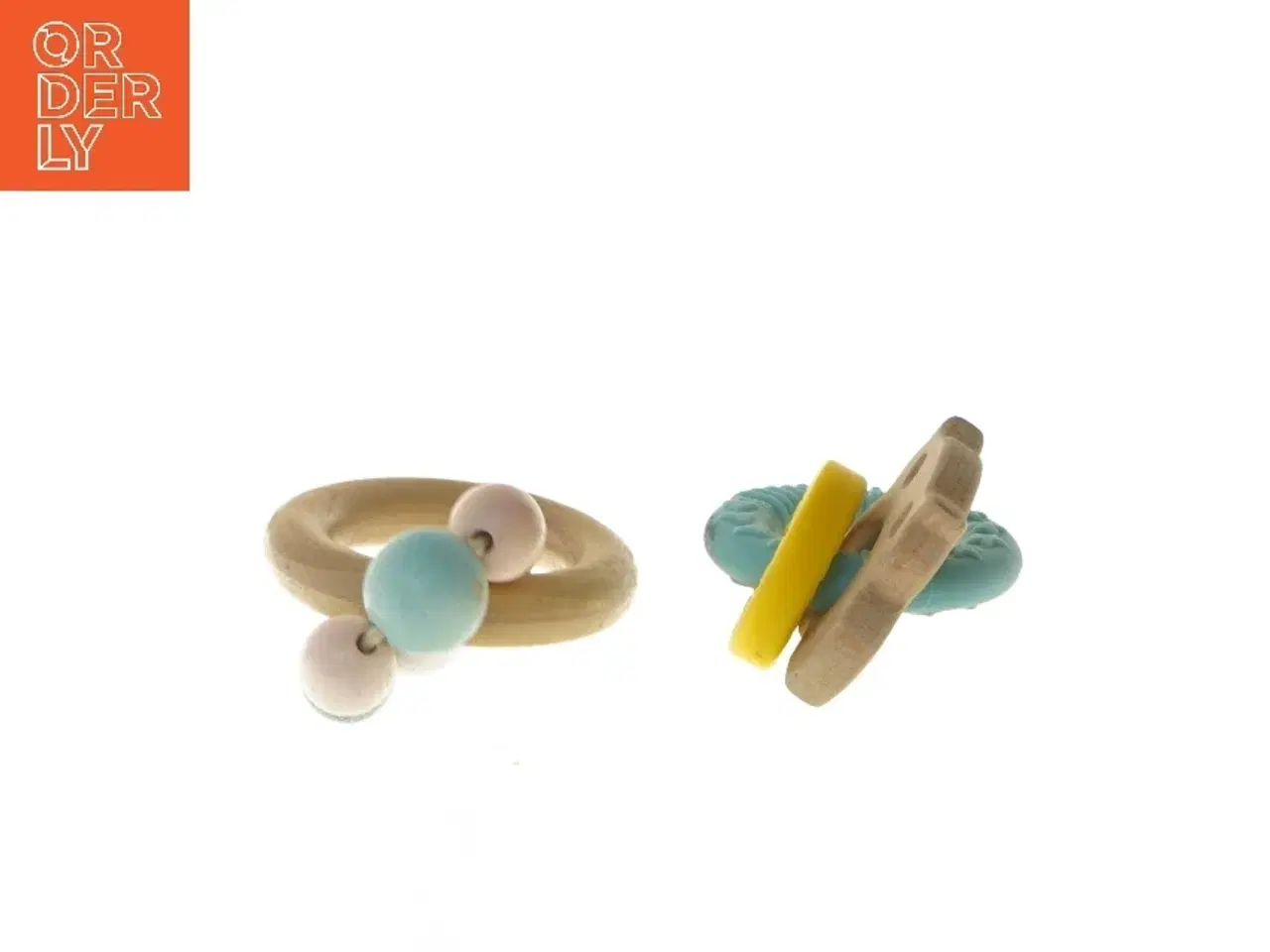 Billede 3 - Babylegetøj ringe fra PlanToys (str. Ø 6 og Ø 8 cm)