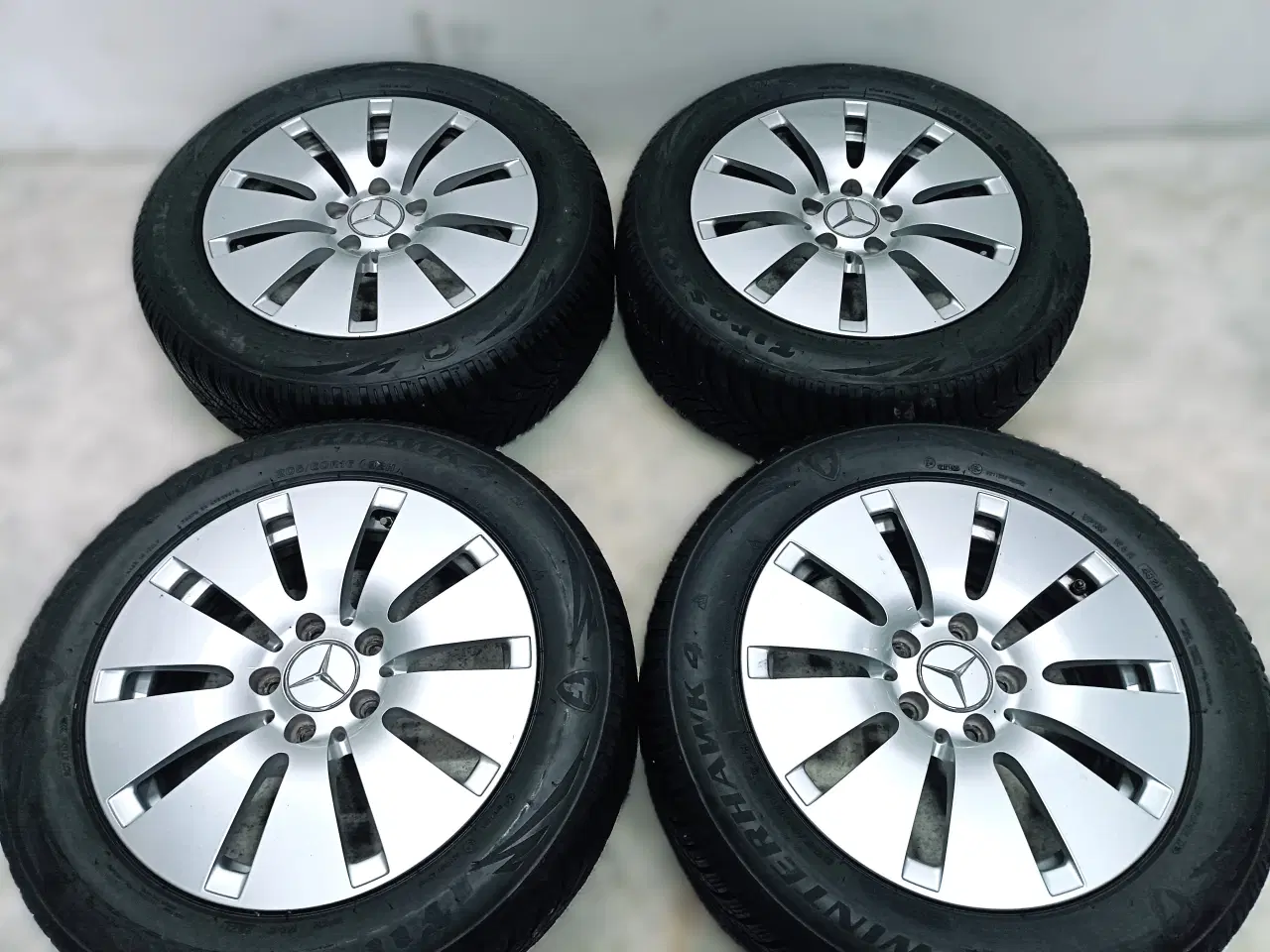 Billede 5 - 5x112 16" ET38, nav 66,6ø Mercedes vintersæt TPMS