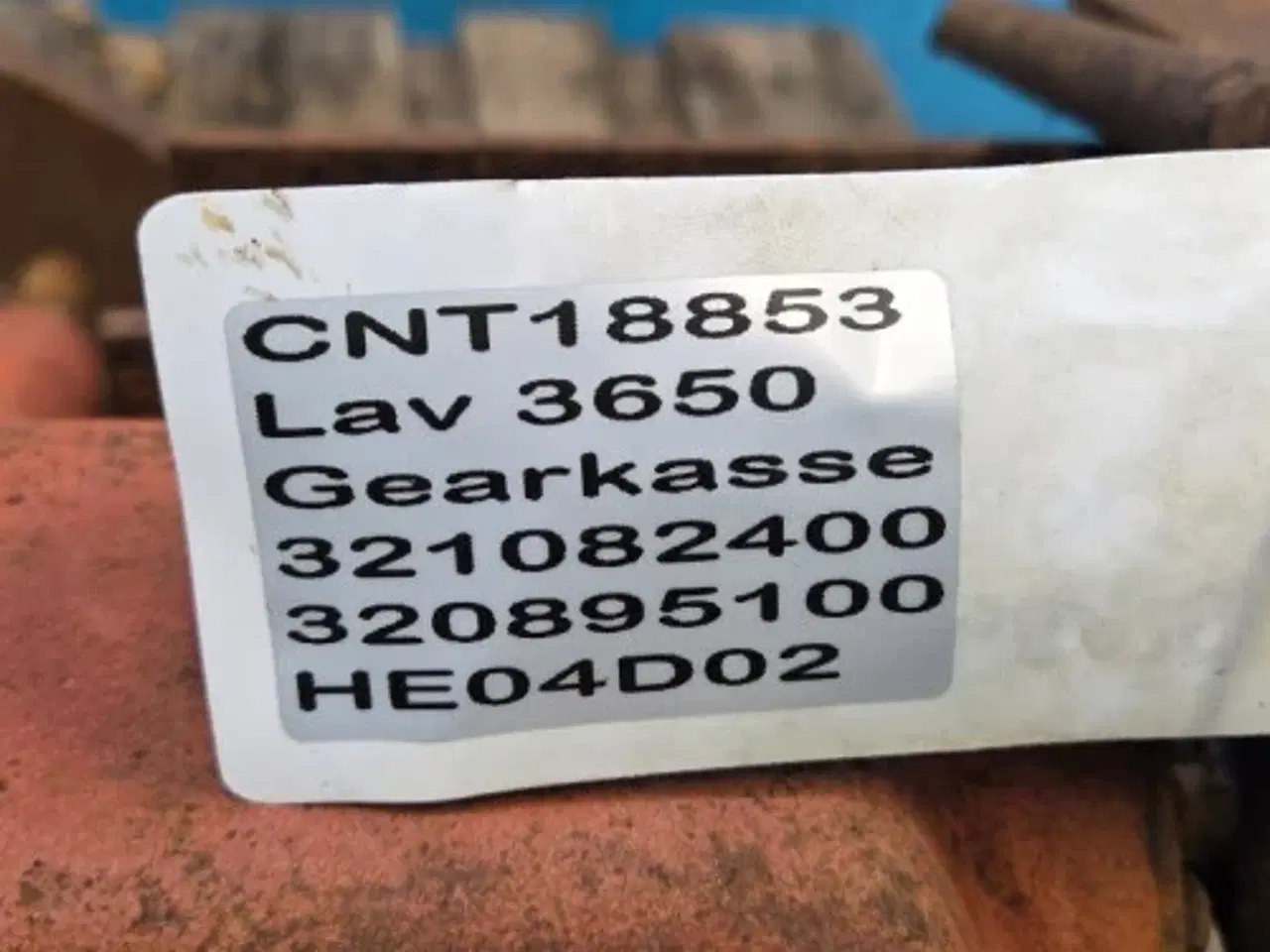 Billede 16 - Laverda 3650 Gearkasse 321082400