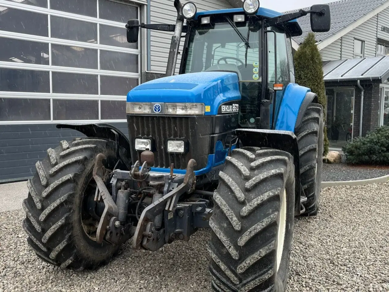 Billede 9 - New Holland 8670 SuperSteer og frontlift