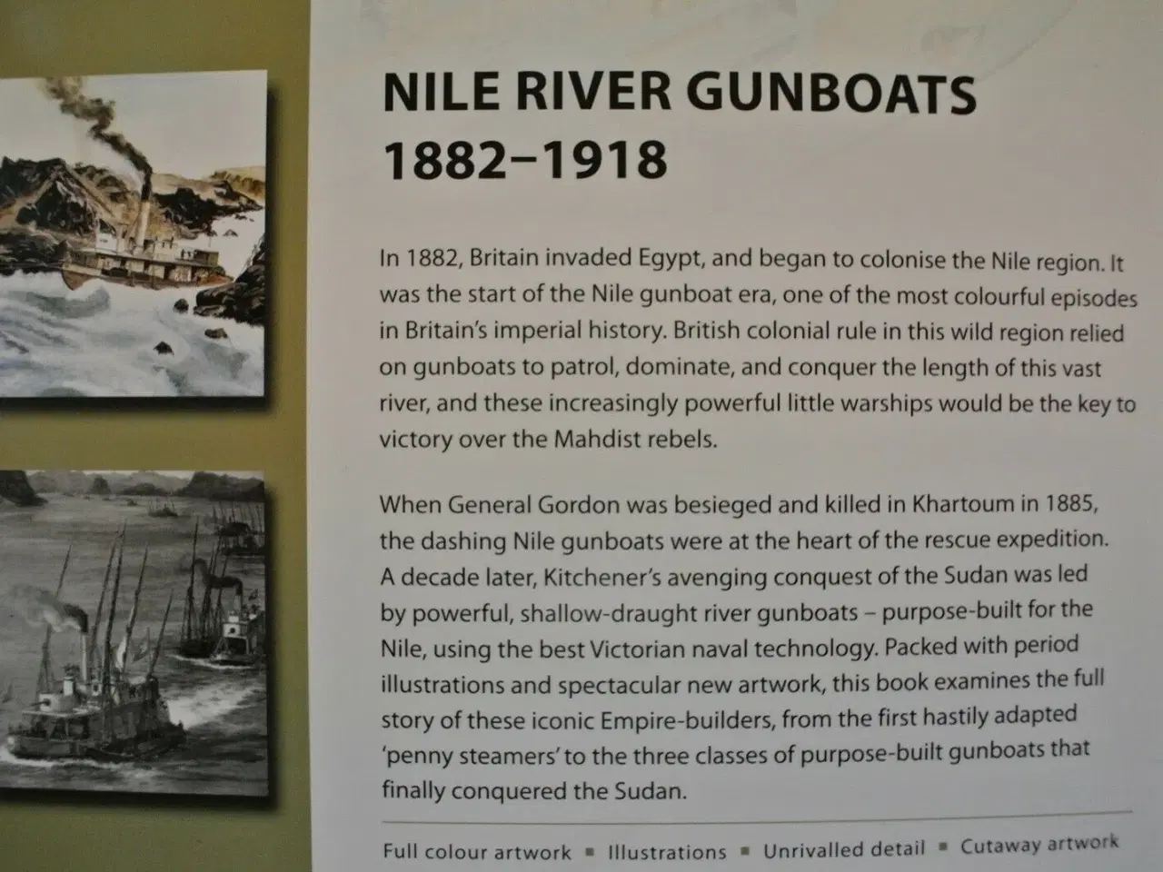 Billede 3 - nile river gunboats 1882-1918, by angus konstam. i
