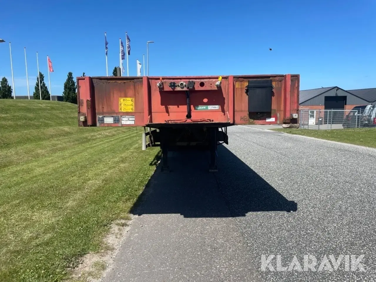 Billede 2 - Sættevogn Broshuis 31NO-E 3 akslet