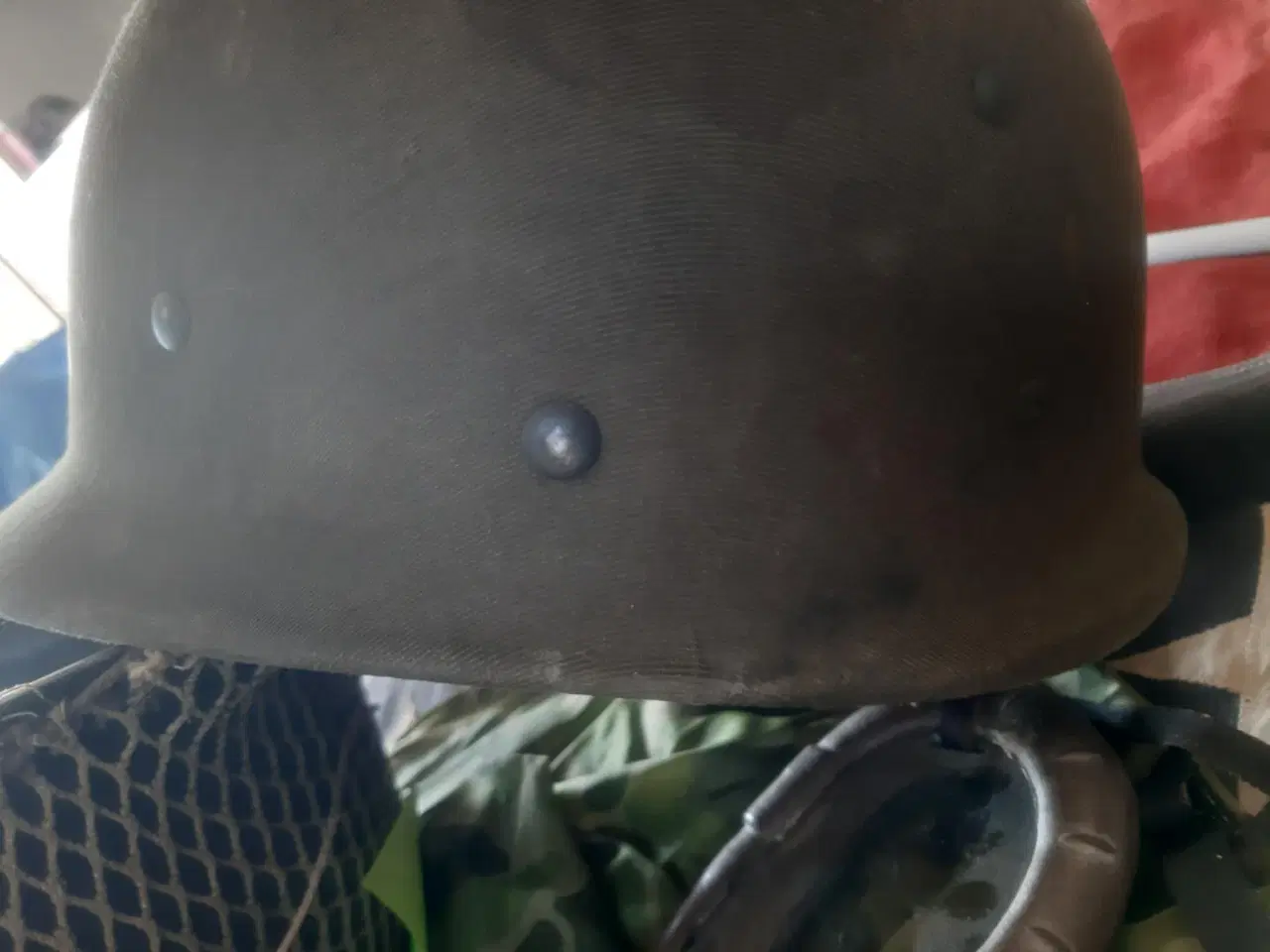 Billede 3 - Fed US WW2 Hjelm med sjælden liner.