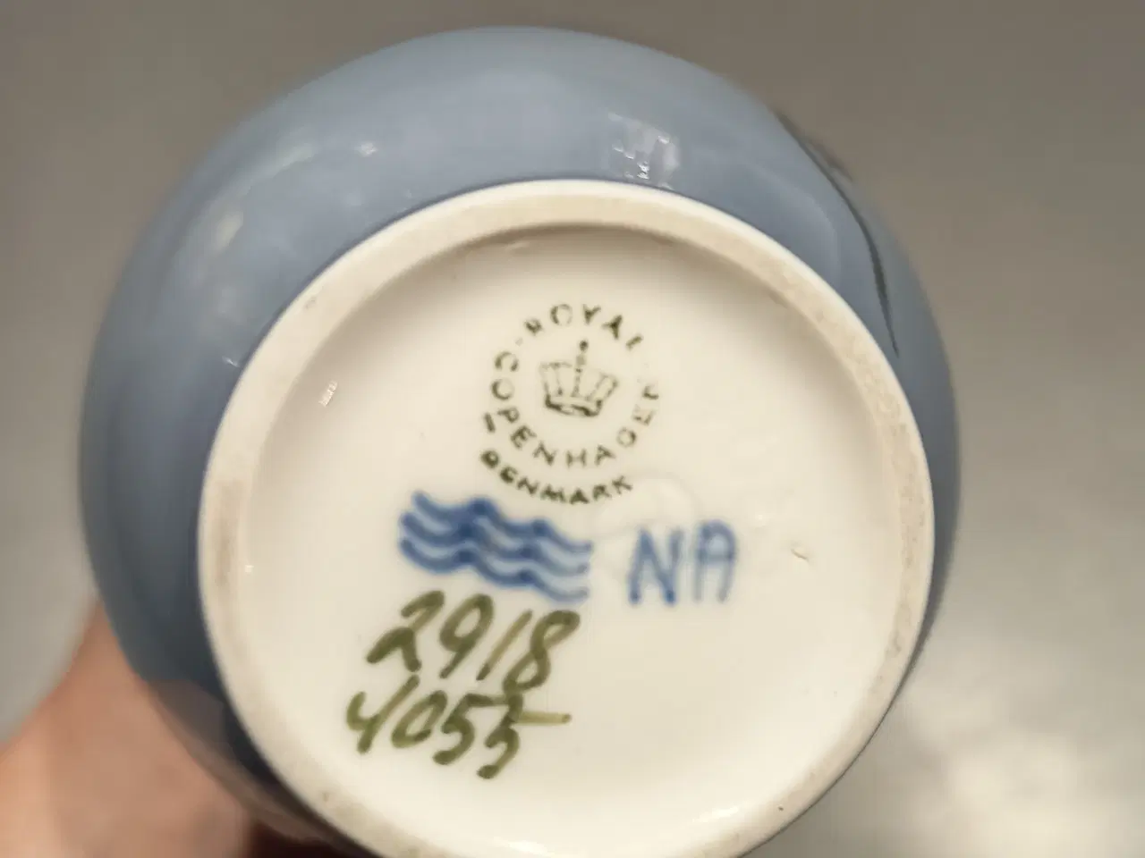 Billede 3 - Royal Copenhagen Vase - Blå Klokkeblomst