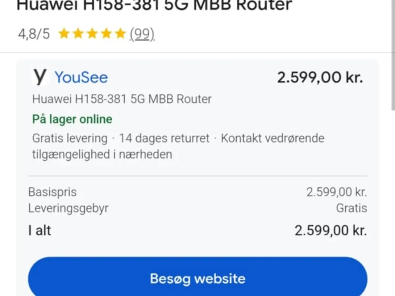 Billede 1 - Huawei 5g router