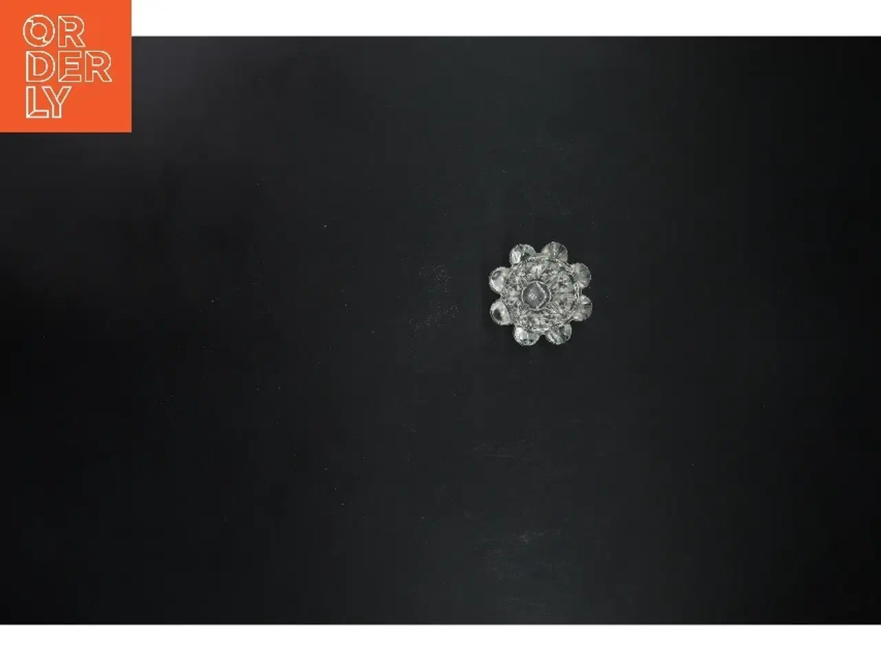 Billede 3 - Dekorativ lysestage i glas (str. Ø 7,5 cm)