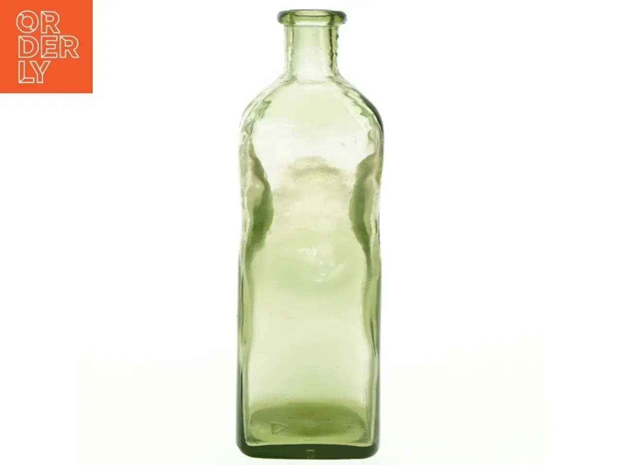 Billede 2 - Gammel grøn glasflaske (str. H 23 cm)