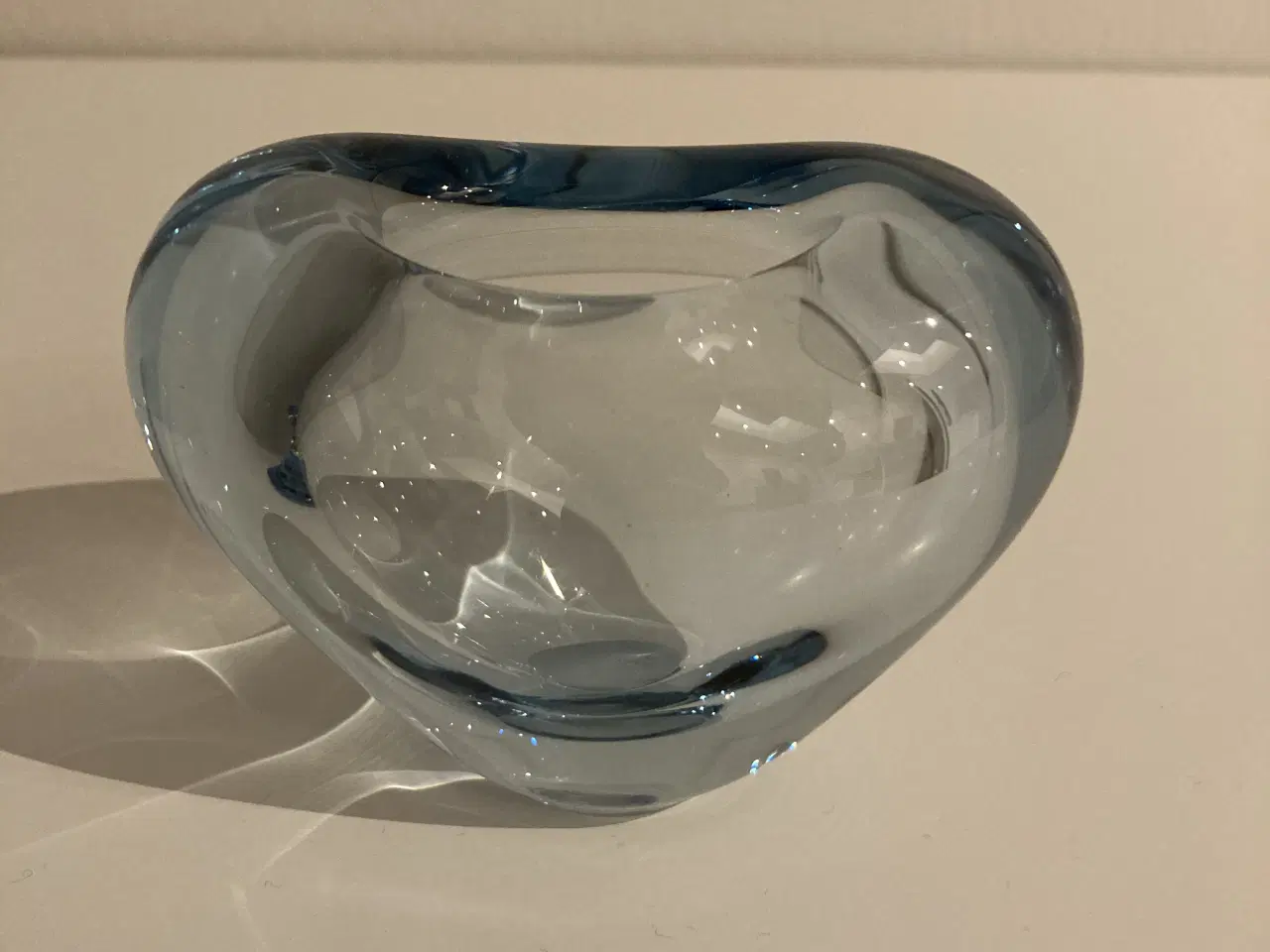 Billede 3 - Holmegaard hjertevase og lysestage