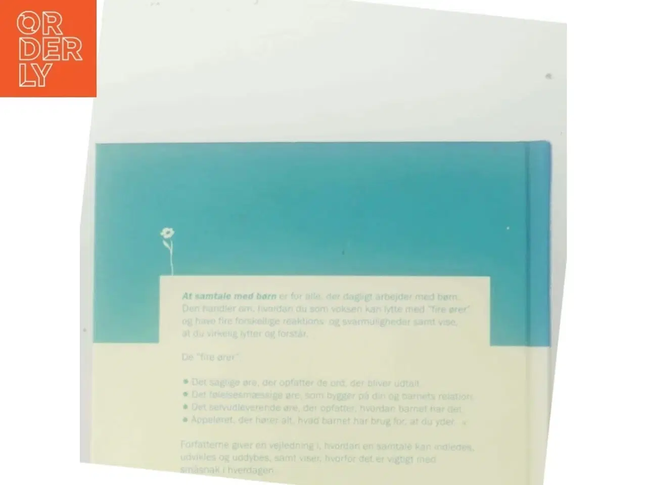 Billede 3 - At samtale med børn : ved at lytte med fire ører af Ylva Ellneby (Bog)