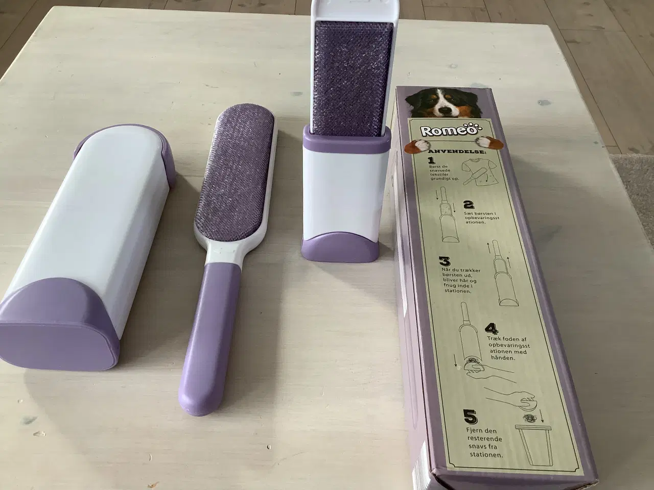 Billede 2 - Romeo 2 hårfjernings-børste til tøj