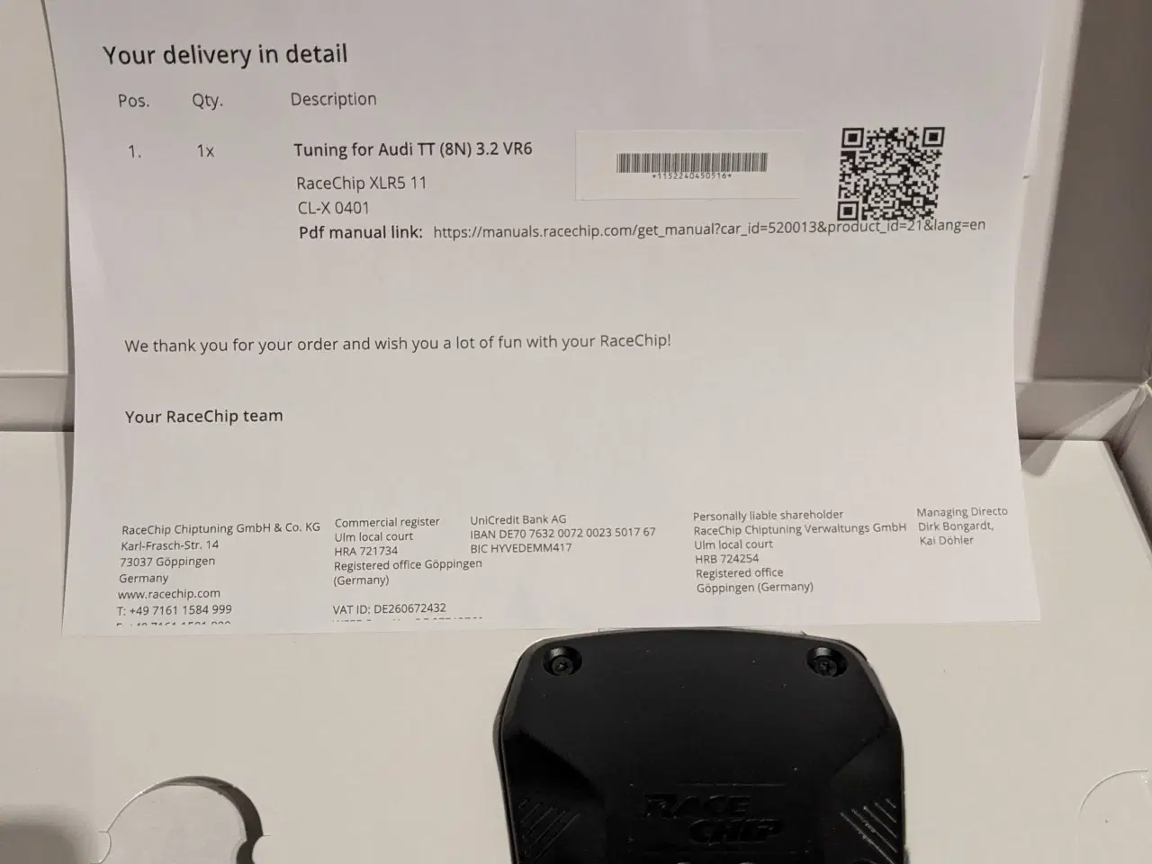 Billede 1 - Racechip