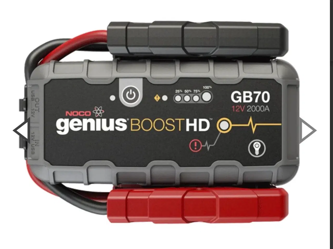 Billede 1 - Jumpstarter GB70 Boost HD (12v Bly) 2000A