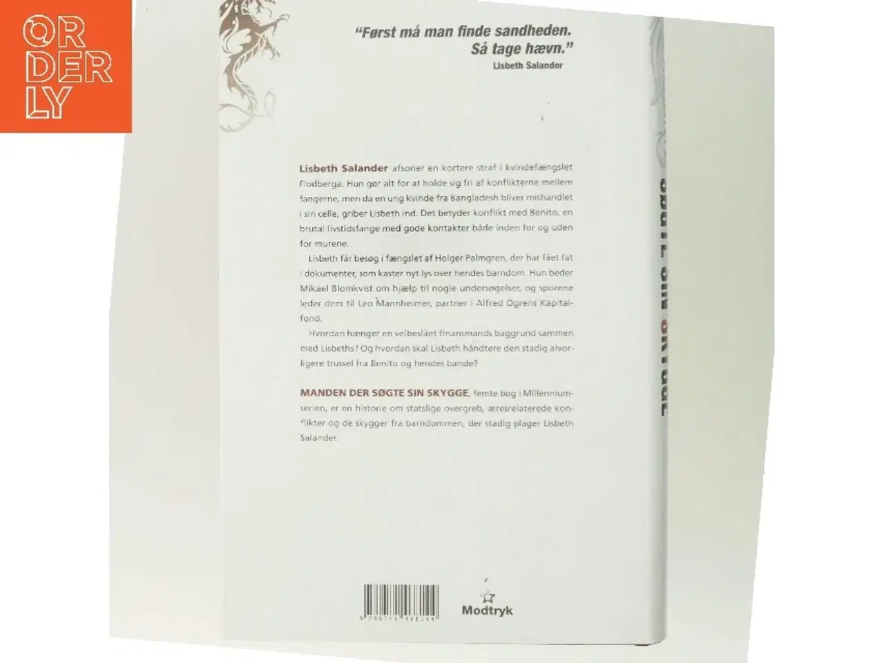 Billede 3 - Manden der søgte sin skygge af David Lagercrantz (Bog)