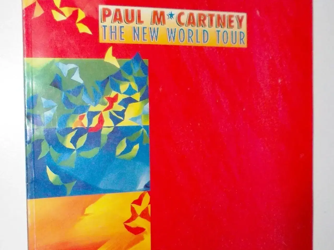 Billede 1 - McCartney Paul. New World Tour booklet II
