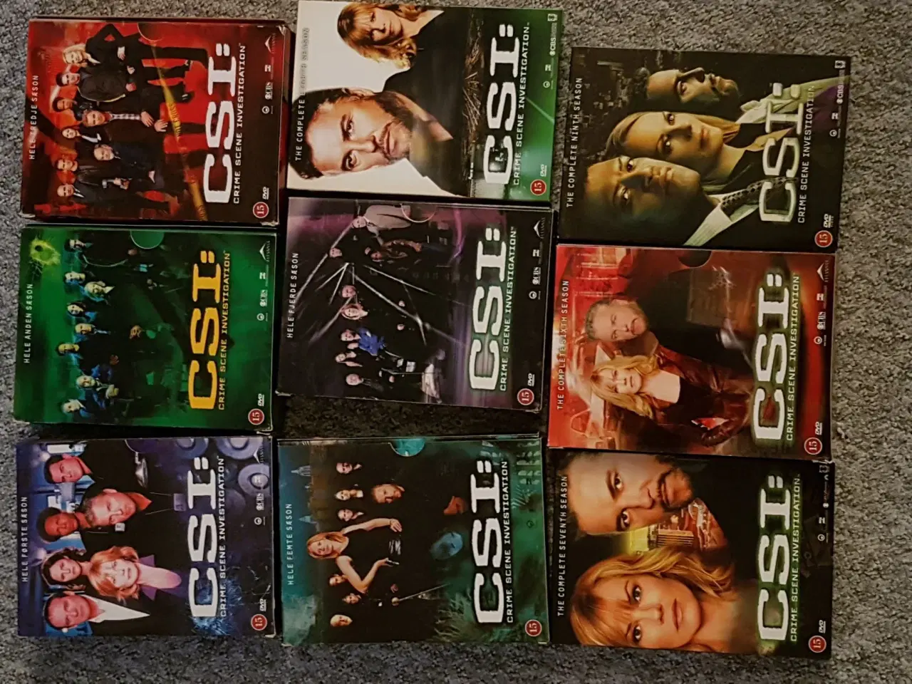 Billede 1 - 9 sæsoner CSI