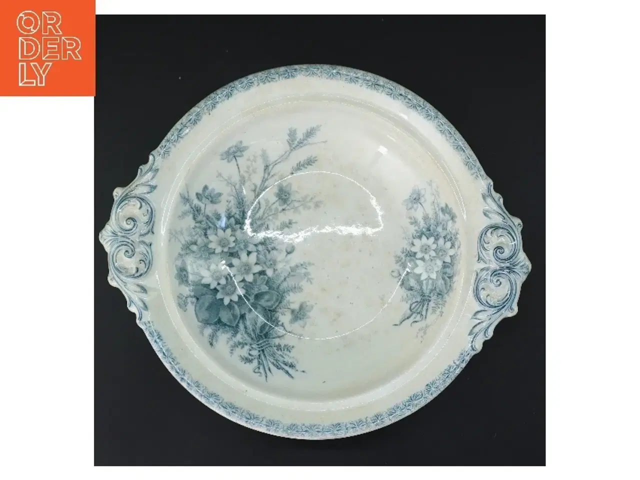 Billede 2 - Vintage Villroy & Boch porcelænsskål med blomsterdesign (str. Ø 25,5 cm)