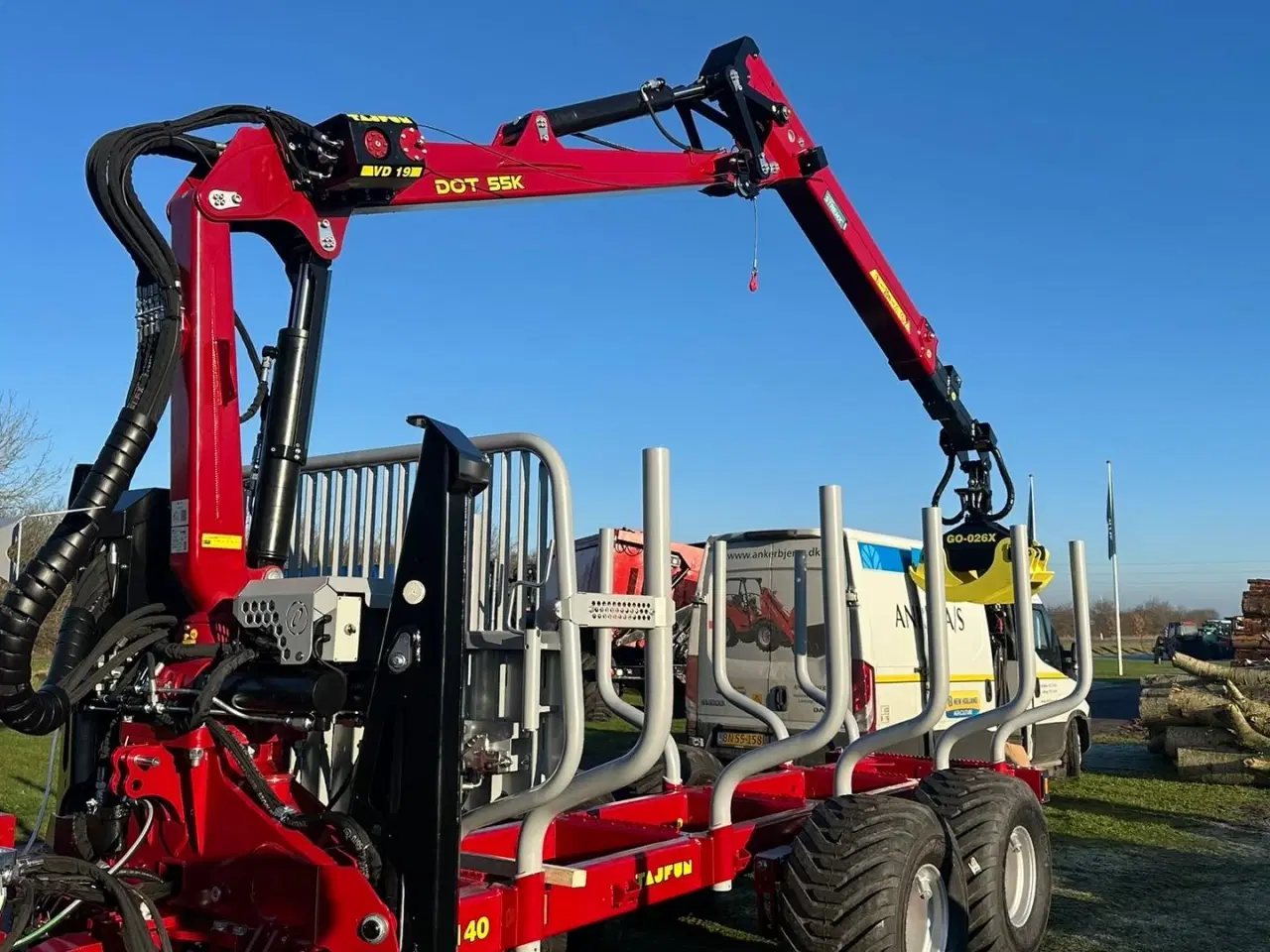 Billede 3 - Tajfun GAP 140 Med DOT 55K (8,4M kran ) DEMO