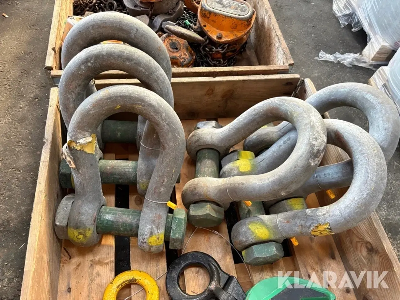 Billede 4 - Løfte klammer og sjækler Haklift og danløft 3000 og 5000kg