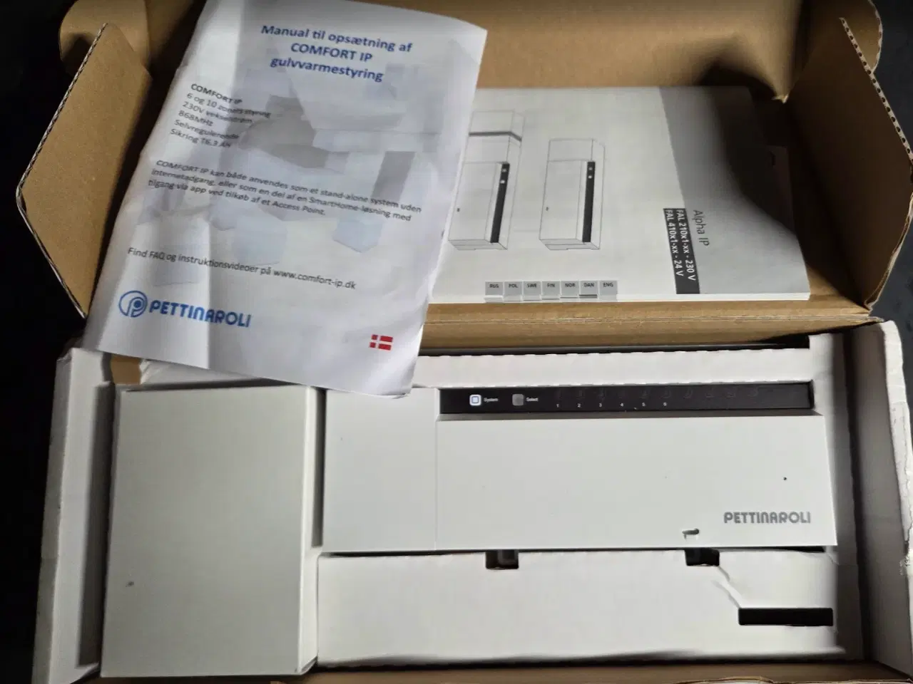 Billede 1 - Gulvvarme Pettinaroli IP Comfort Alpha 