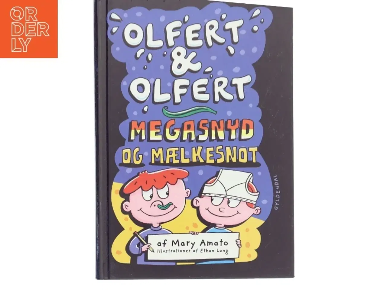 Billede 1 - Megasnyd og mælkesnot af Mary Amato (Bog)