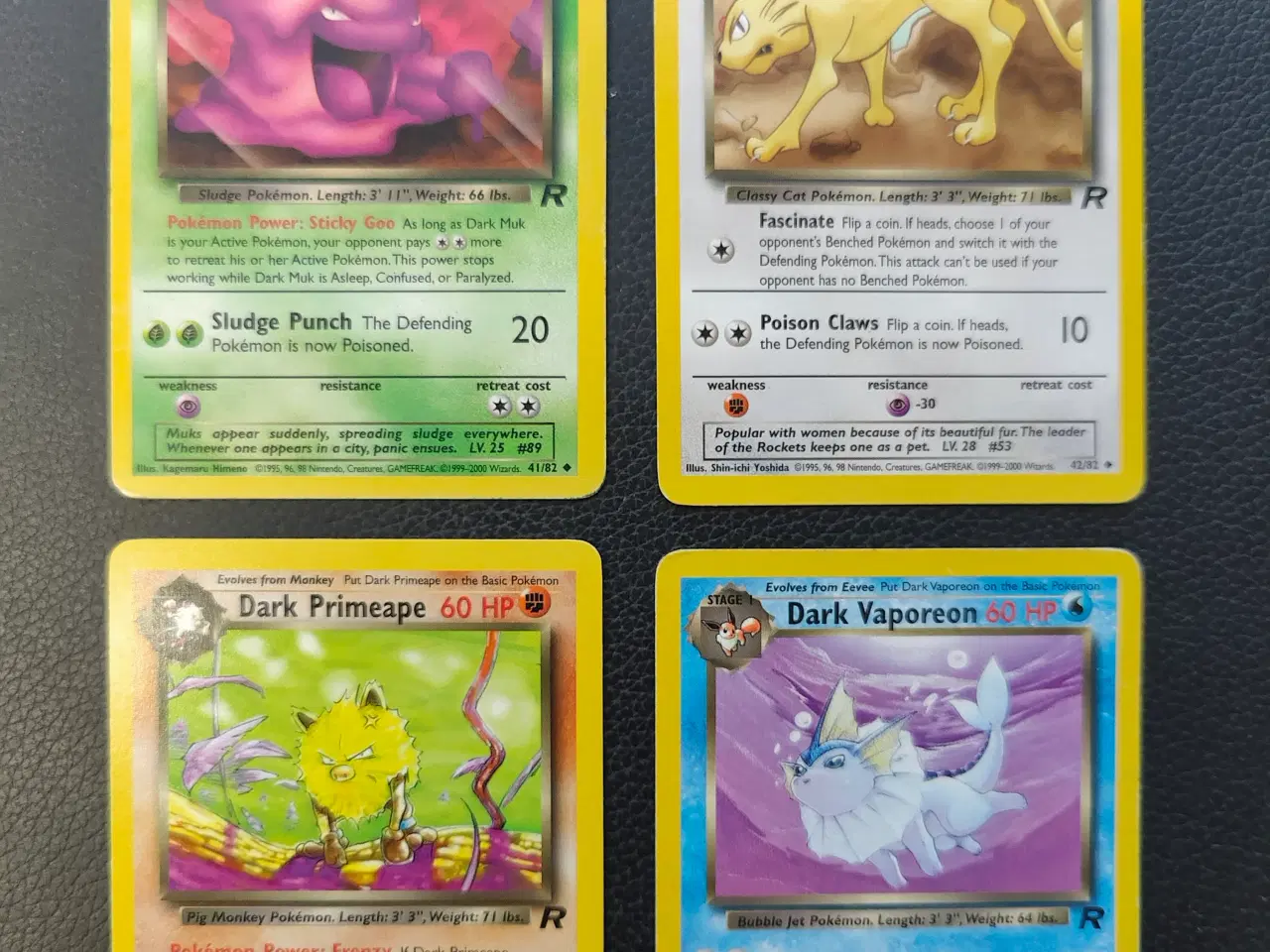 Billede 4 - Team Rocket Pokemon Kort Rare og Uncommons