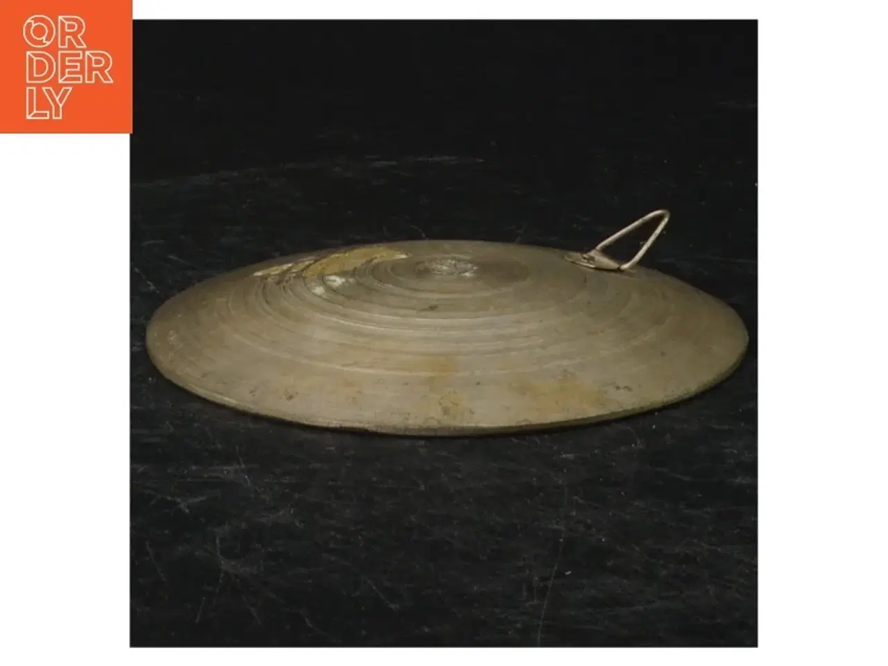 Billede 2 - Dekorativ Cloisonne emaljeret messing Fad (str. Ø. 12 cm)