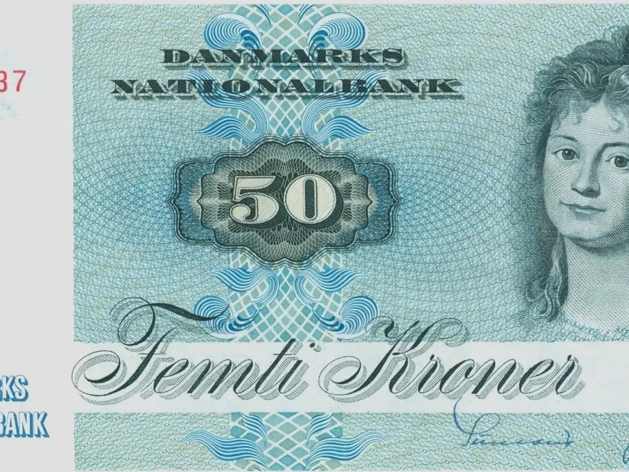 Billede 1 - DK. 50 kr. seddel fra 1978