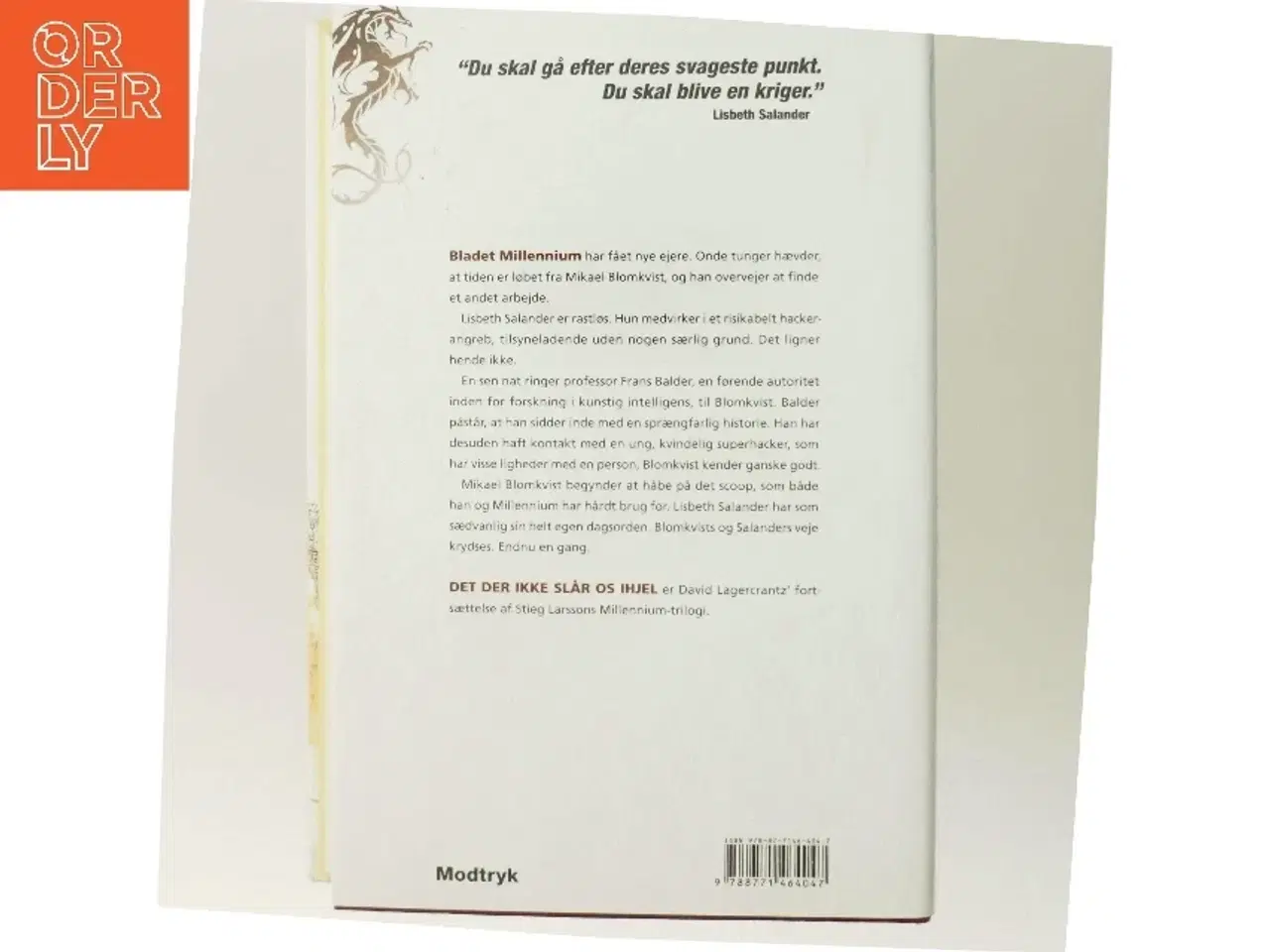 Billede 3 - Det der ikke slår os ihjel bog fra Modtryk