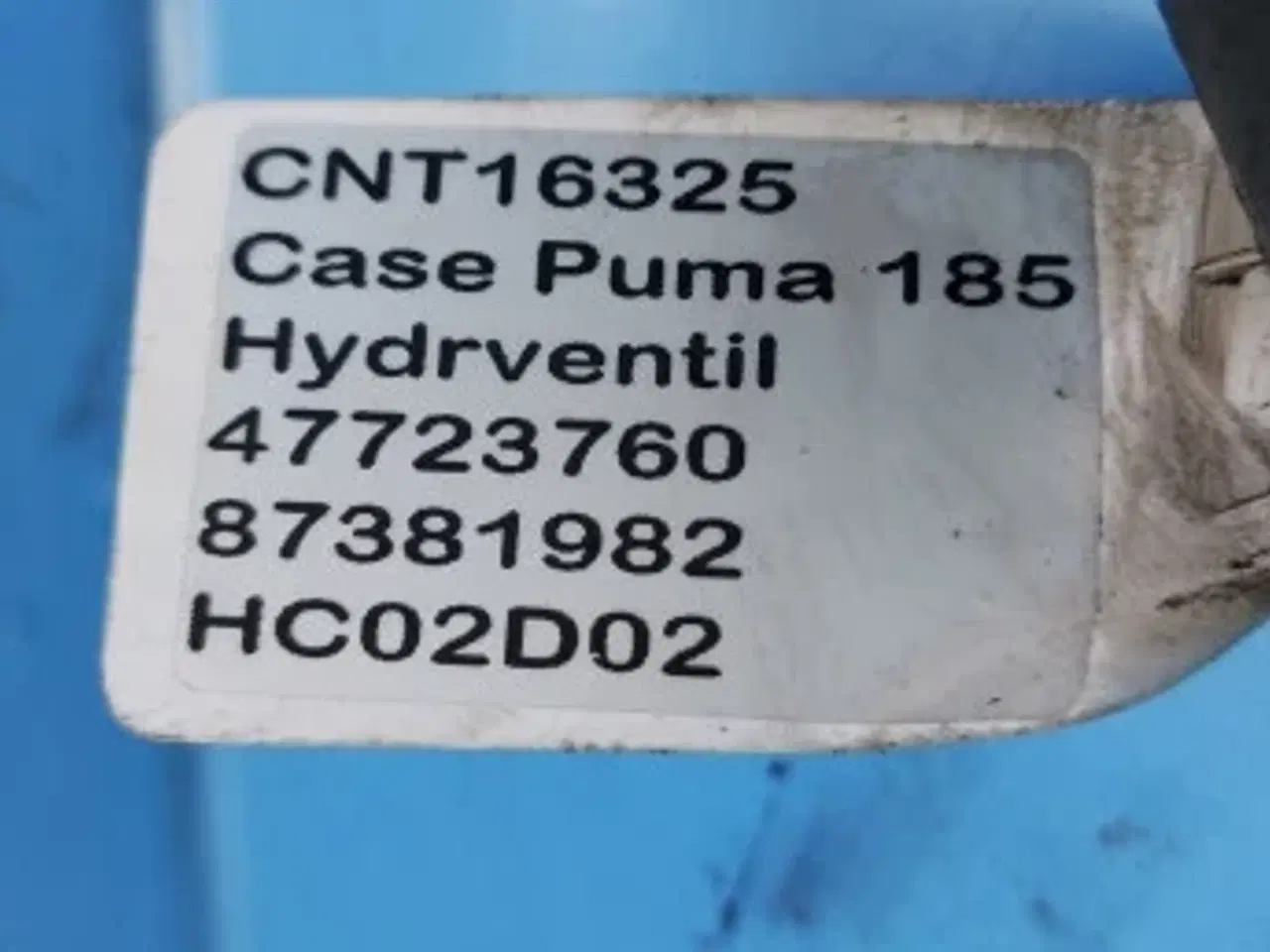 Billede 15 - Case Puma 185 Hydraulikventil 47723760