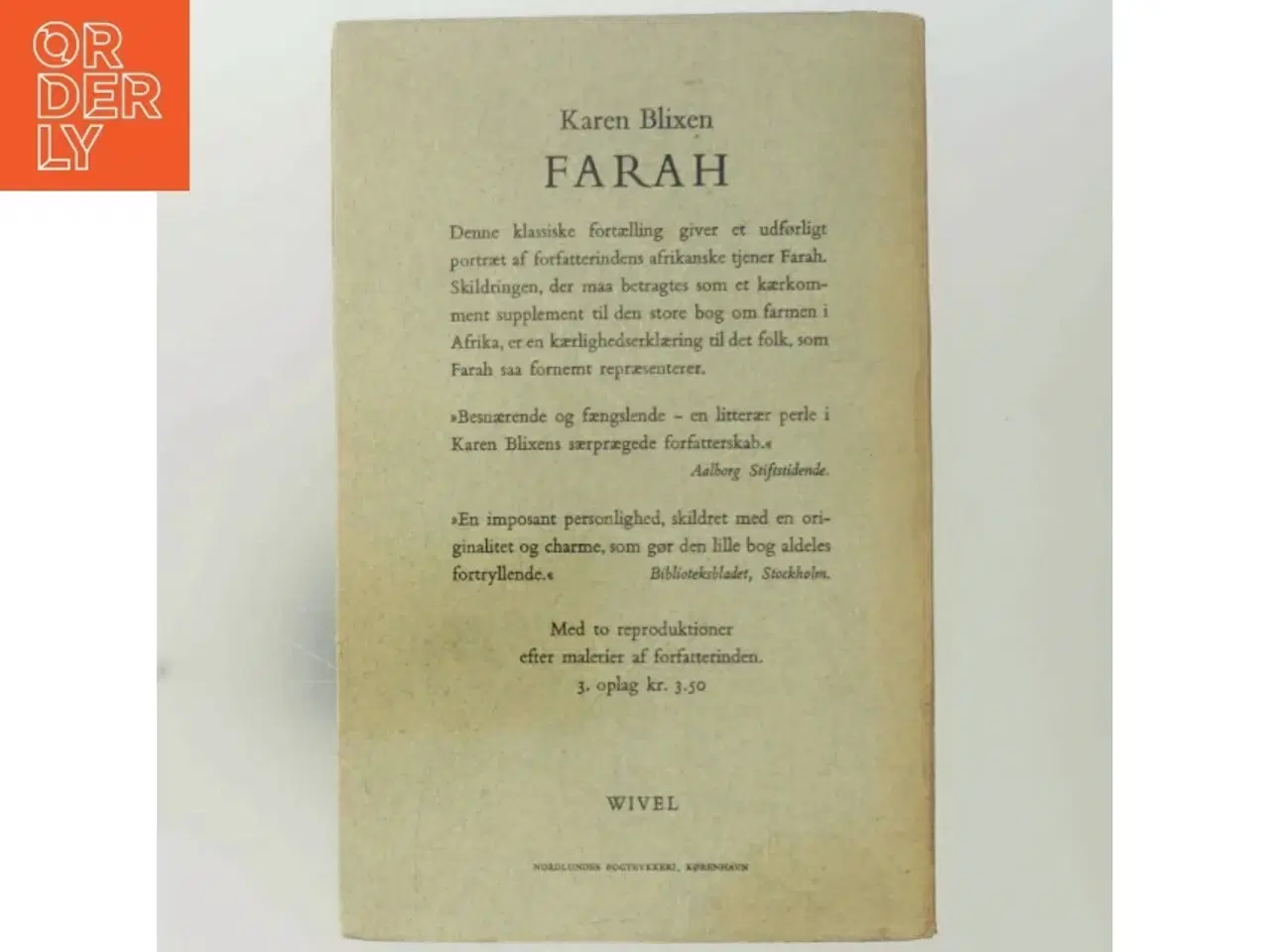 Billede 3 - Karen Blixen og Marionetterne af Aage Henriksen (Bog)