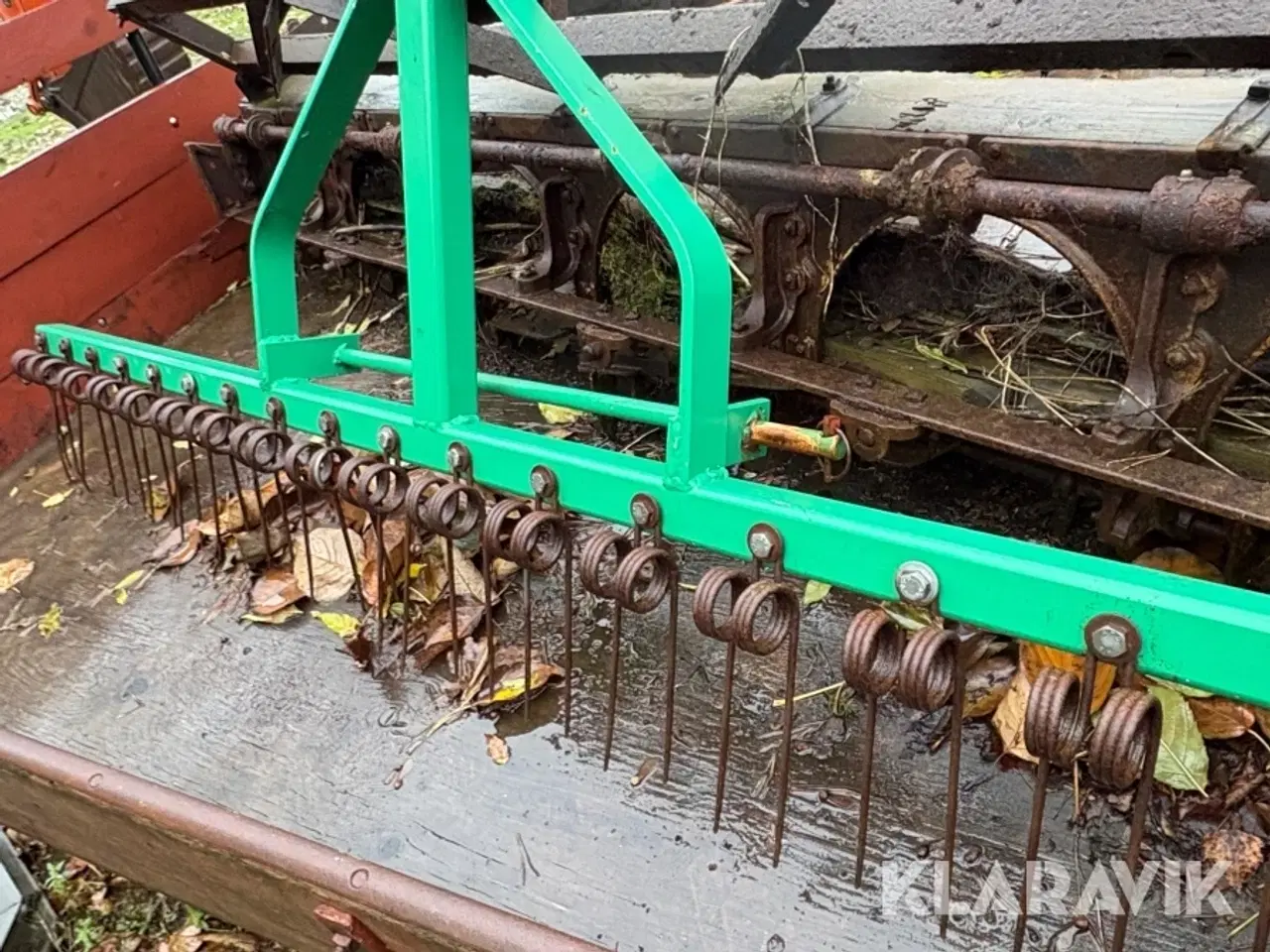 Billede 8 - Vogn, såmaskine og harve 736304