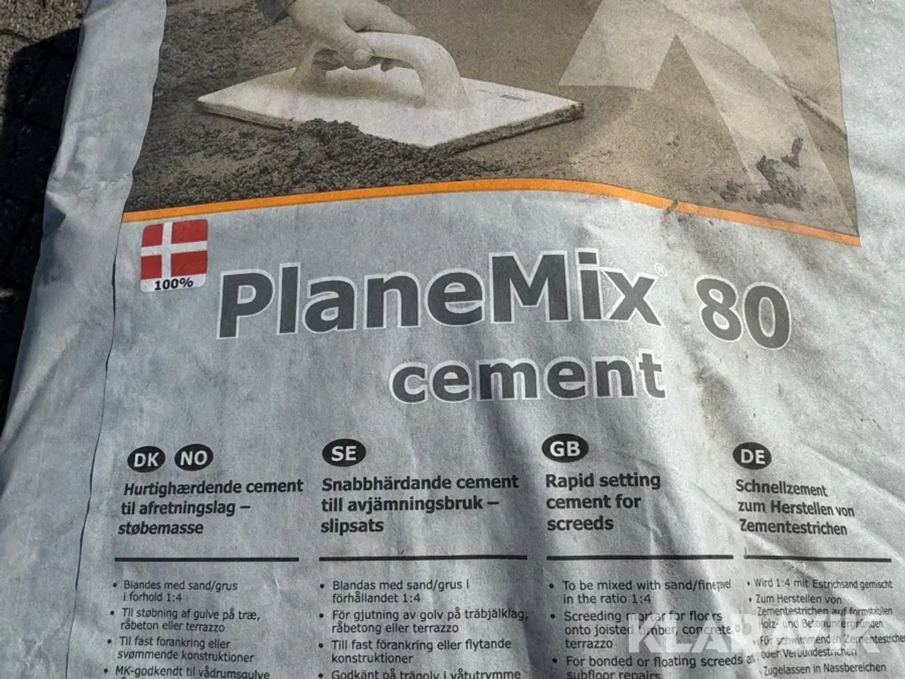 Billede 10 - Cement PlaneMix 80 Alifix Cirka 16 styk