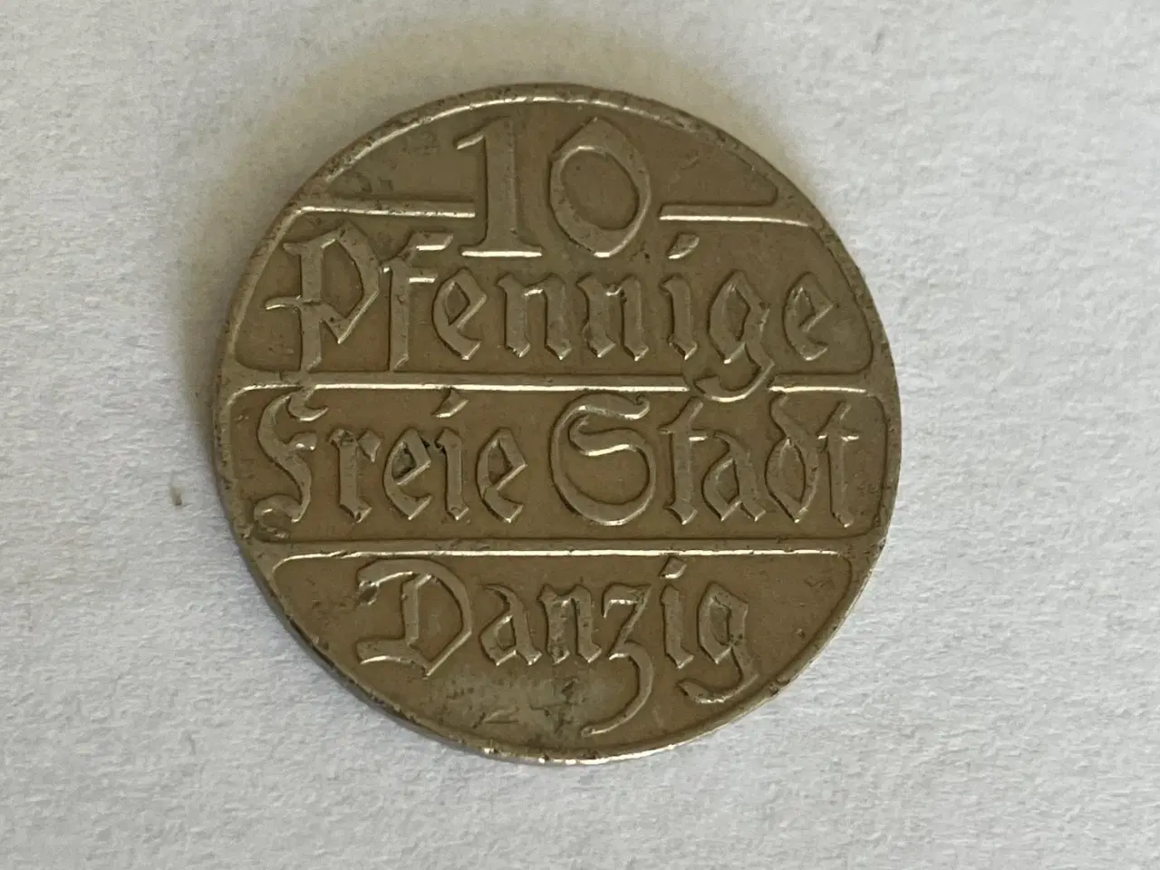 Billede 1 - 10 Pfenning Danzig 1923