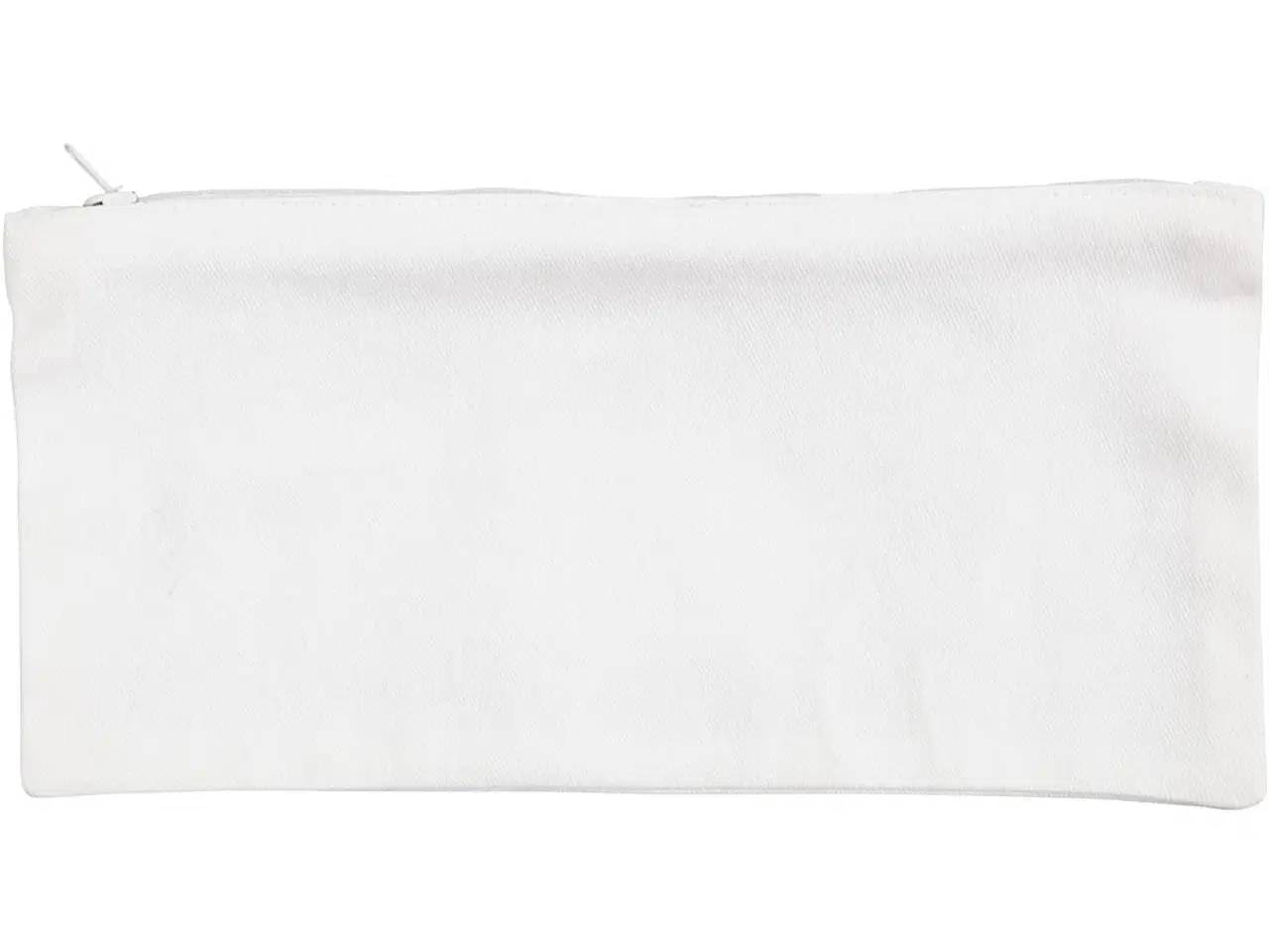 Billede 1 - Elegant hvid penalhus 11x23 cm - 100% bomuld