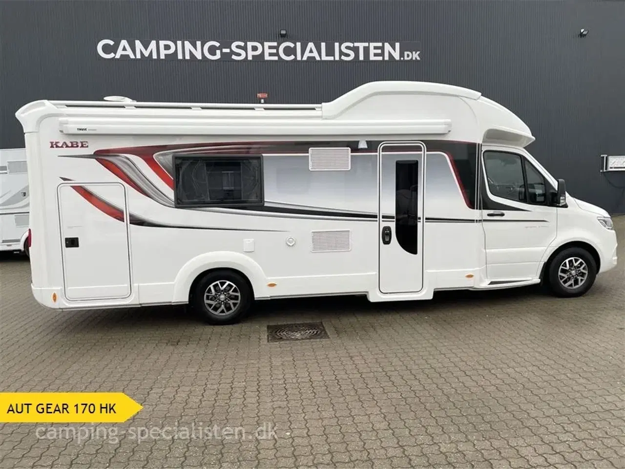 Billede 1 - 2025 - Kabe Travel Master Royal X780 LT   Kabe Travel master Royal X780 LT med ende badeværelse model 2025 kan ses hos Camping-Specialisten.